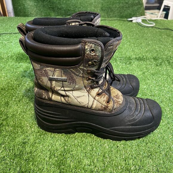 Field & Stream Men's Camouflage Thinsulate Water Resistant Hunting Boots Size 12 - Picture 1 of 6